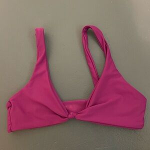 Skatie purple penny bikini swimsuit top size small